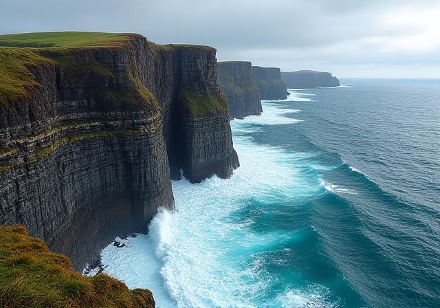 Rugged coastline along the Wild Atlantic Way