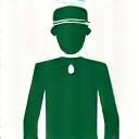 Icon of a person guiding